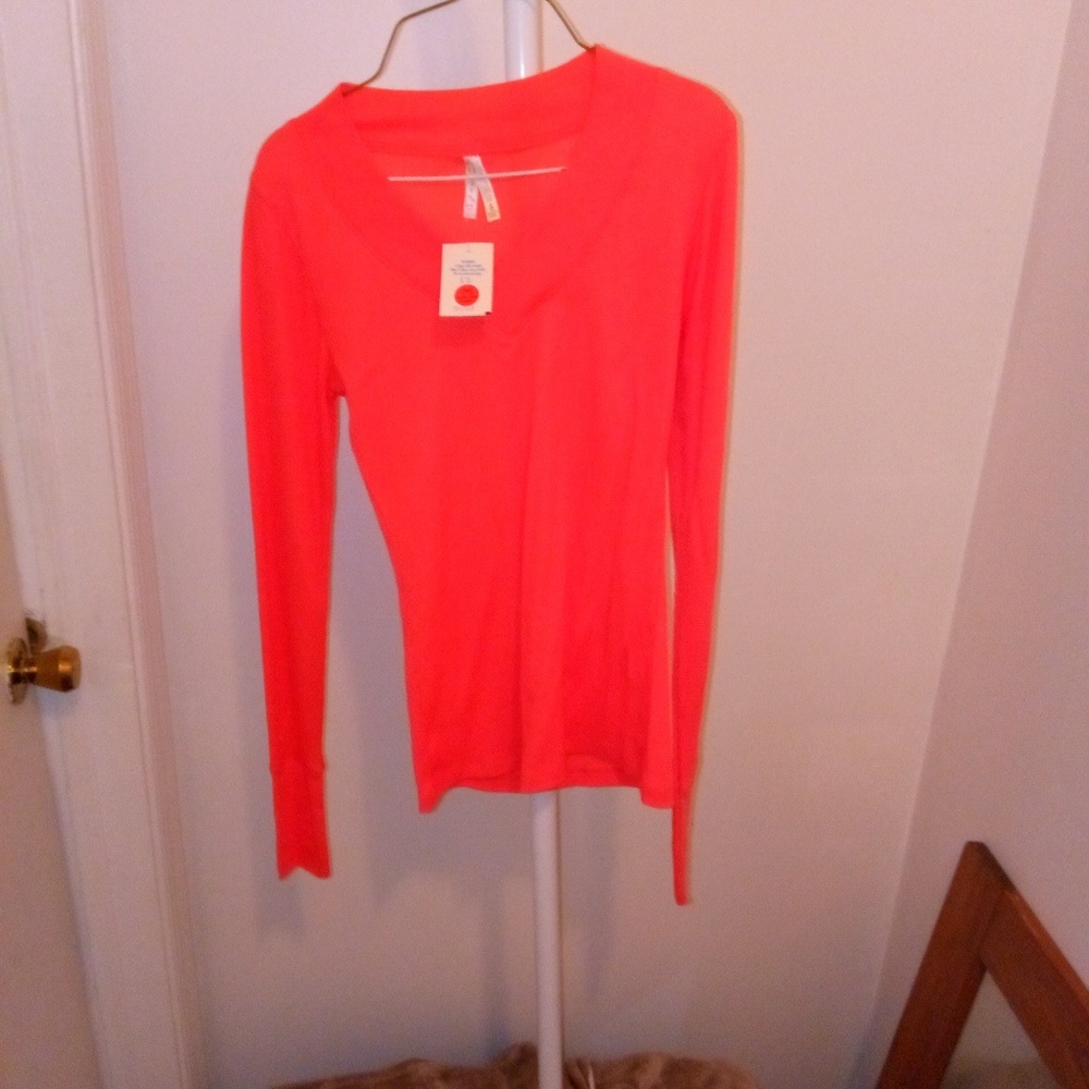 Orange shirt